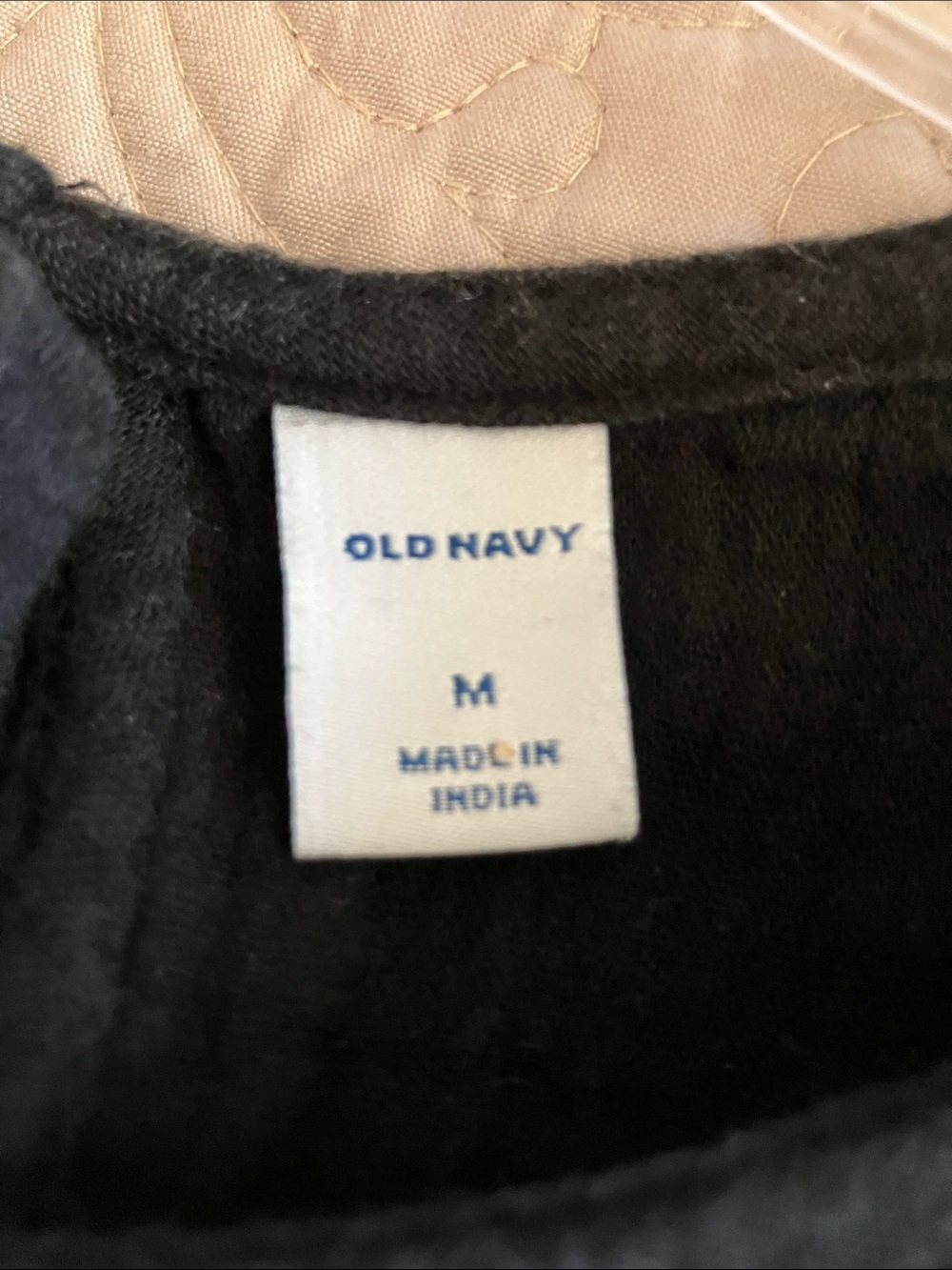 Old Navy size M black BOHO Shirt - Picture 3 of 4